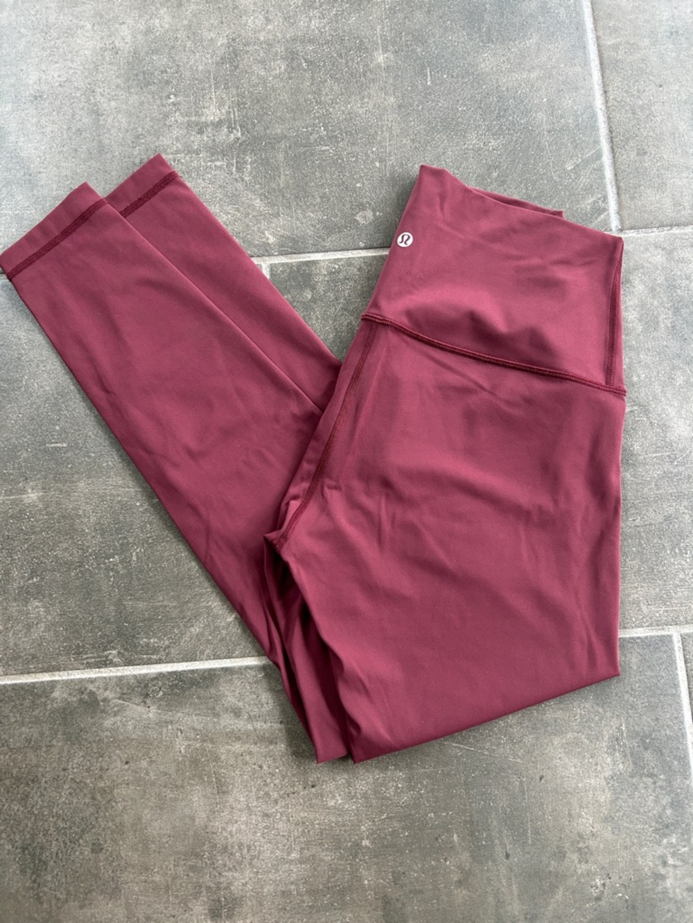 lululemon athletica Burgundy High-Rise Leggings